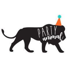party animal lion