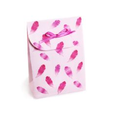 flamingo feathers bag
