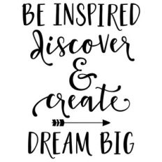 be inspired discover and create