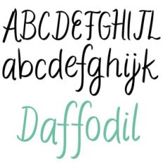 daffodil font