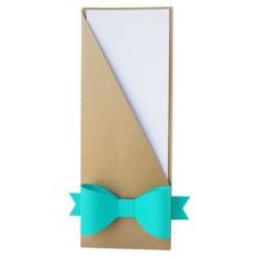 pocket envelope with bow