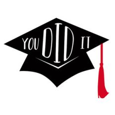 you did it