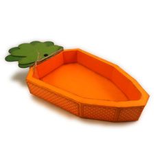 carrot shaped 3d bowl