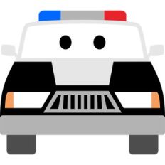 cute police car