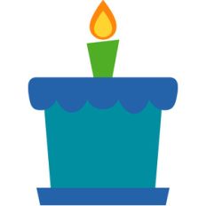 birthday cake - dragon tails