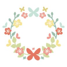 butterfly wreath