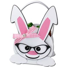 bunny glasses basket