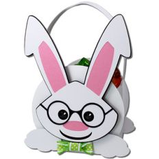 boy bunny glasses basket