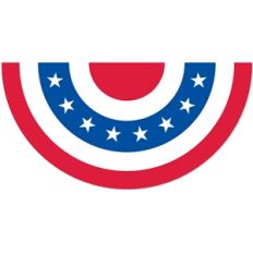 patriotic bunting