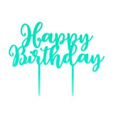 happy birthday cake topper