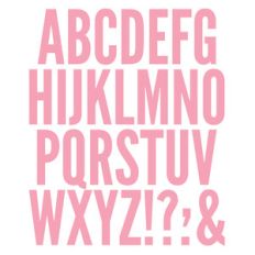 skinny alpha letter set