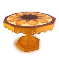 sunflower 3d cake stand