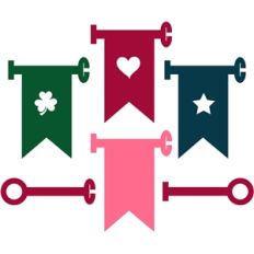 banners shapes