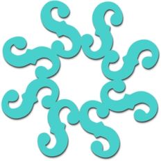 letter - s - doily