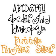 pn butter fingers serif