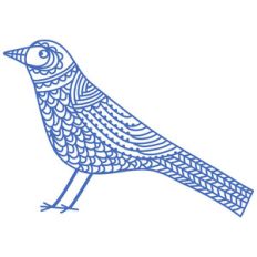 large filigree bird