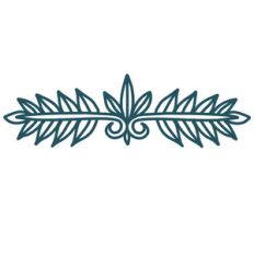 ornamental leaf border