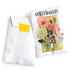 flower seed packet