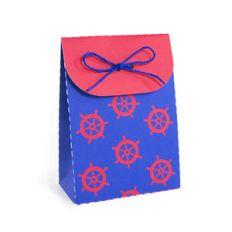 red ship wheel bag