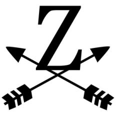 cross arrow monogram z