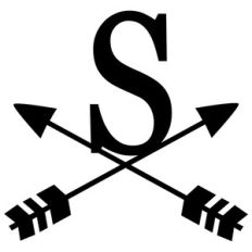 cross arrow monogram s