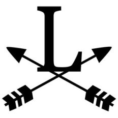 cross arrow monogram l