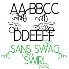 pn sans swag swirl