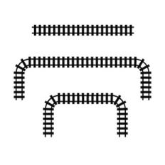 build a train track pieces