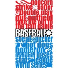 baseball subway art