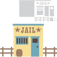 old west jail