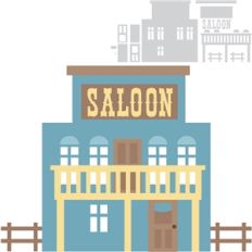 old west saloon