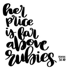 her price is far above rubies