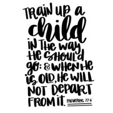 train up a child