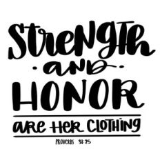 strength and honor