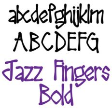 pn jazz fingers bold
