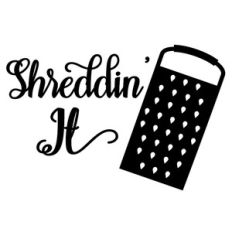 shreddin' it