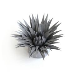 3d giant flower center/spiky