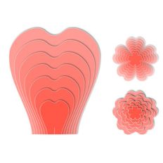 3d giant rose flower