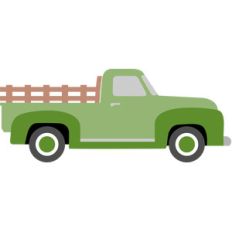 old pickup truck