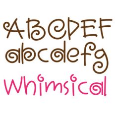 whimsical font