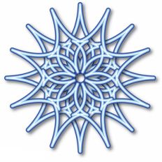 layered mandala curved diamonds