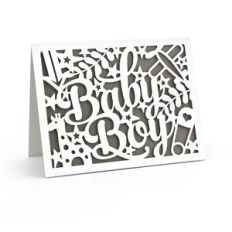 lace card a2 baby boy