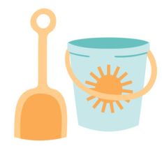 sand bucket and pail