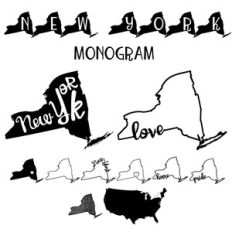 new york monogram