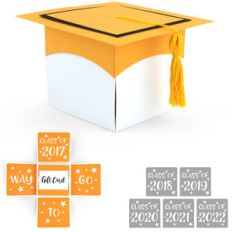 graduation hat explosion box