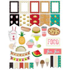 novelty fast food planner stickers