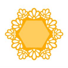 layered doily