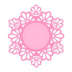 layered doily