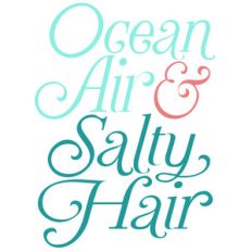 ocean air salty hair