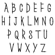 arrow alphabet